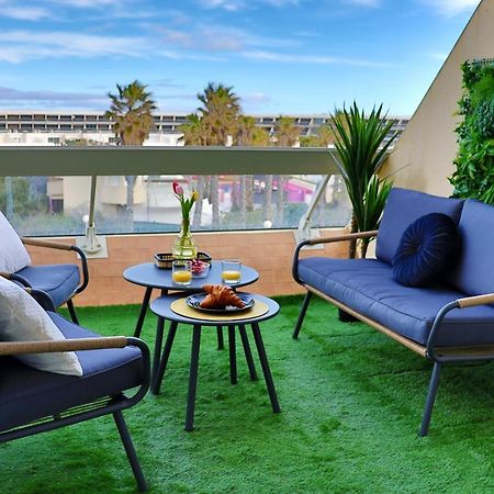 'Cap Confession' - Naturiste - Sea View - Beach - Parking -Air Conditionaire Agde Zewnętrze zdjęcie